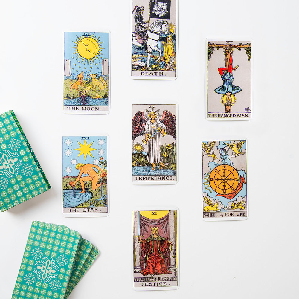 Compleet tarotkaartenpakket met doos en handleiding – ideaal voor persoonlijke en geschenkdoeleinden