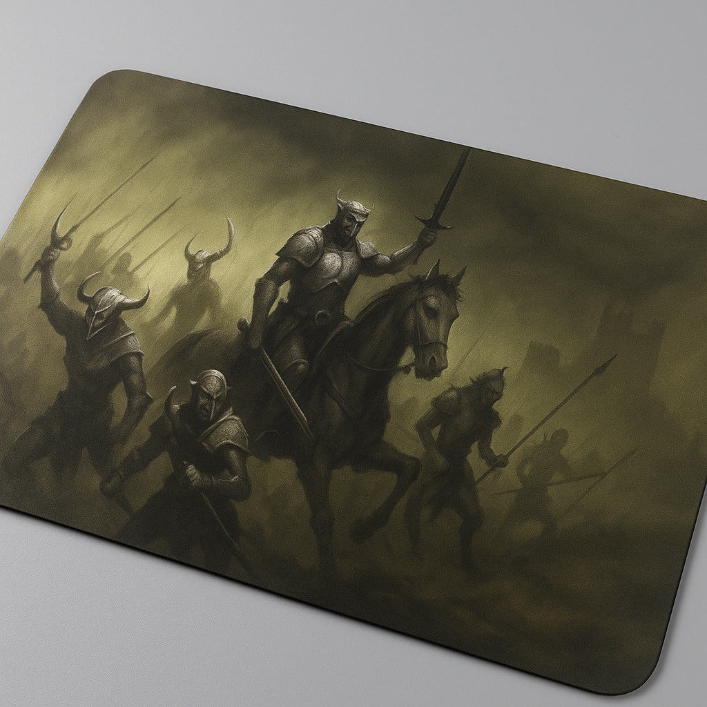 Grote speelmat 36x61 cm voor trading card games, bordspellen en tabletop gaming – duurzaam en anti-slip
