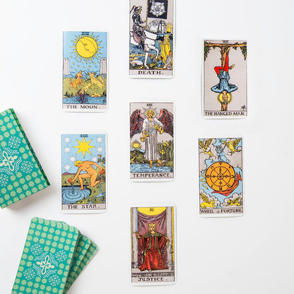 Compleet tarotkaartenpakket met doos en handleiding – ideaal voor persoonlijke en geschenkdoeleinden