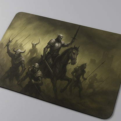 Grote speelmat 36x61 cm voor trading card games, bordspellen en tabletop gaming – duurzaam en anti-slip