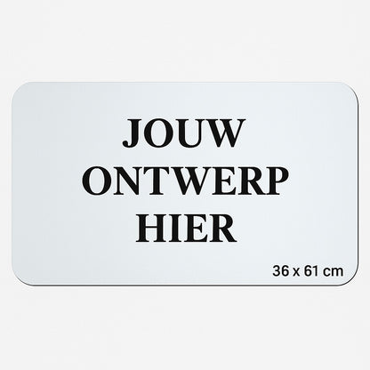 Gepersonaliseerde speelmat 36x61 cm – ontwerp jouw eigen gaming mat met foto’s, logo’s of artwork