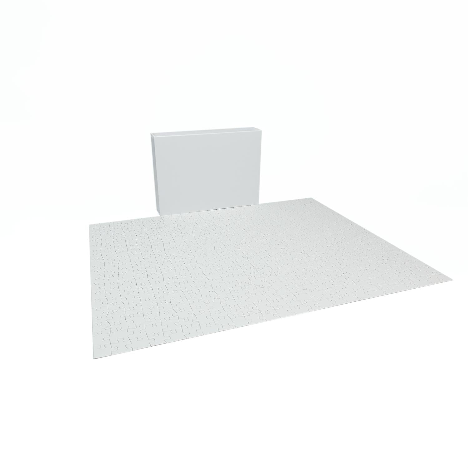 Lege puzzelverpakking voor gepersonaliseerde fotopuzzels, beschermend en stevig