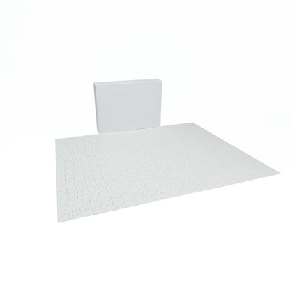 Lege puzzelverpakking voor gepersonaliseerde fotopuzzels, beschermend en stevig